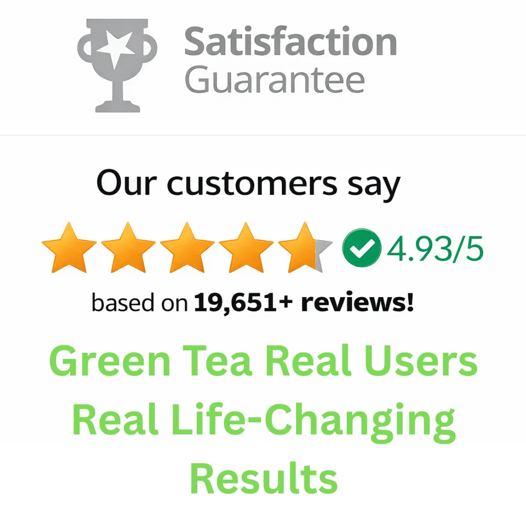 Green Tea Extract Supplement with Natural Antioxidants