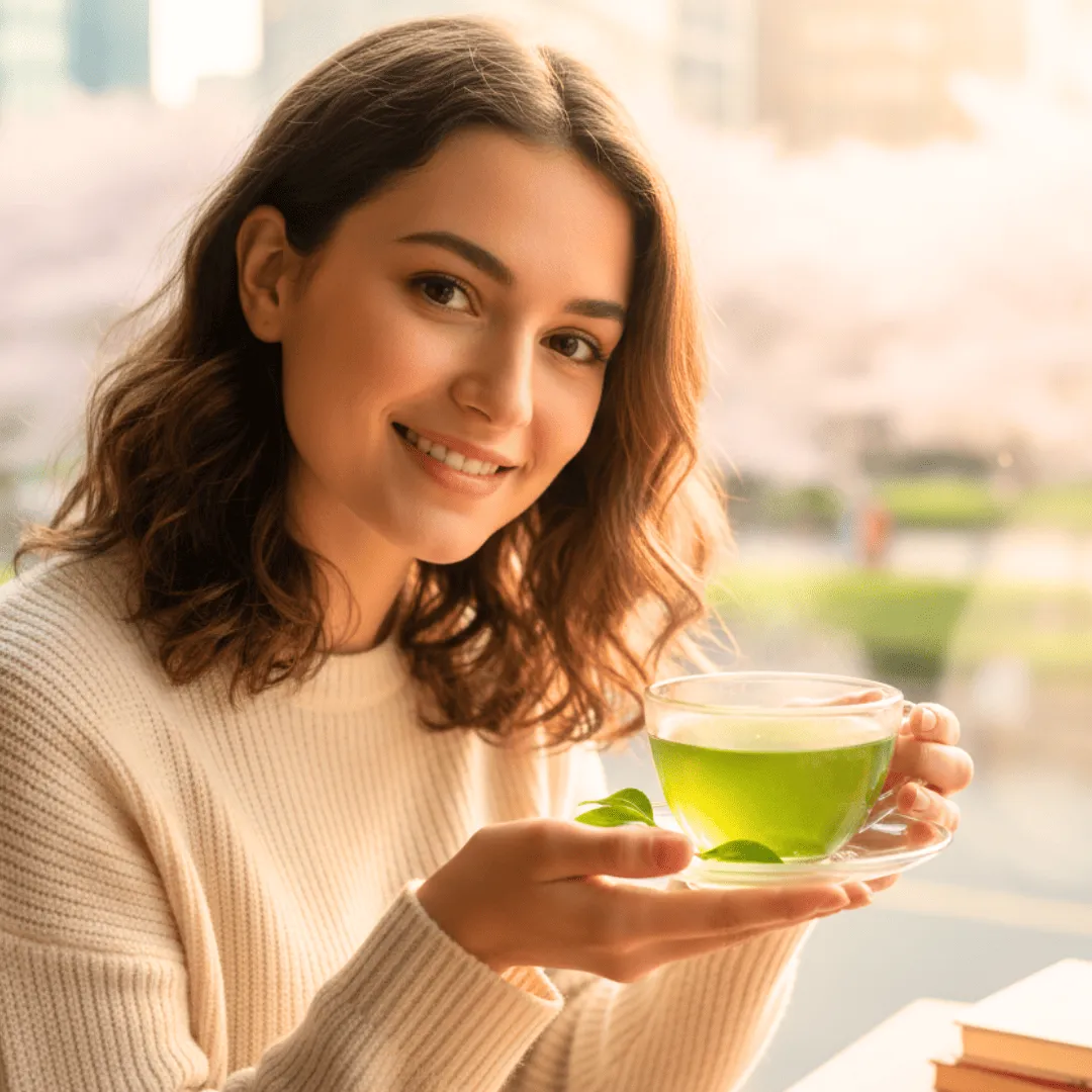 Green Tea Extract Supplement with Natural Antioxidants